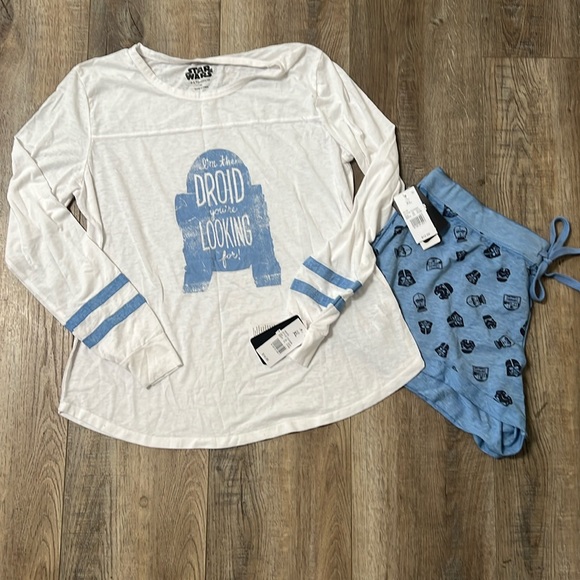 Disney Other - Disney Star Wars Pajama Short Set